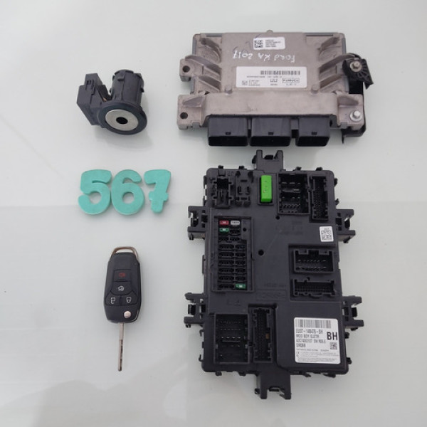 Kit Modulo De Injeção Ford Ka 1.0 3cc 2017 Original