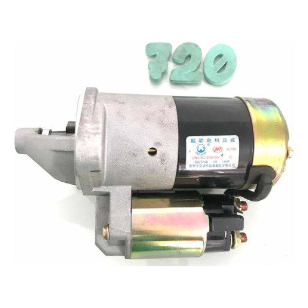 Motor De Arranque Partida Lifan 320 9 Dentes - Cx 720
