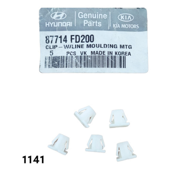 Jogo De Presilha Do Parachoque Hyundai I30 Cod 87714fd200