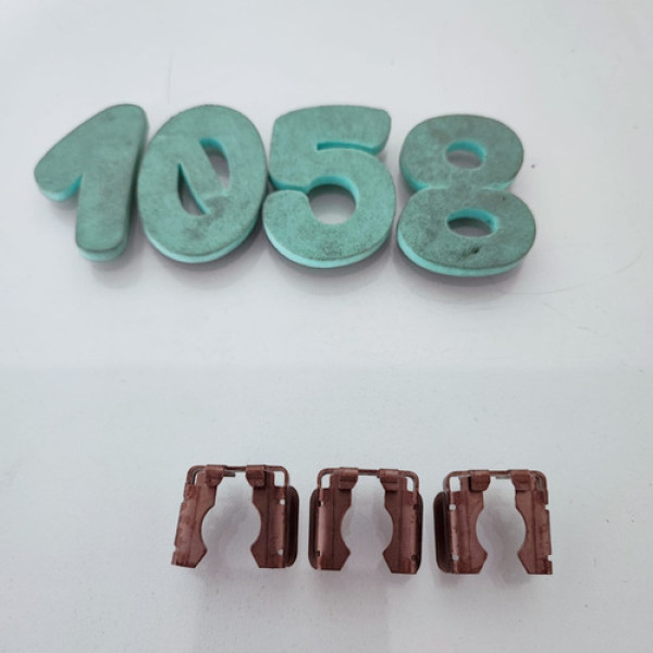 Jogo De Presilha Do Bico Injetor Ford Ka 1.0 3cc Cx 1058