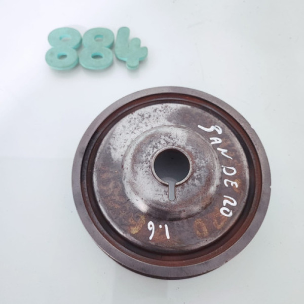 Polia Do Virabrequim Renault Sandero 1.6 Cx 884