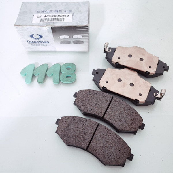 Jogo Pastilha Freio Dianteiro Ssangyong Korando 1999 A 2005