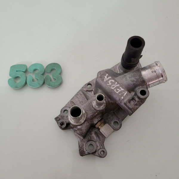Carcaça Válvula Termostatica Nissan Versa 1.6 Cx 533
