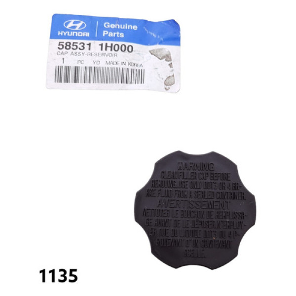 Tampa Do Reservatório De Freio Hyundai I30 Cod 585311h000