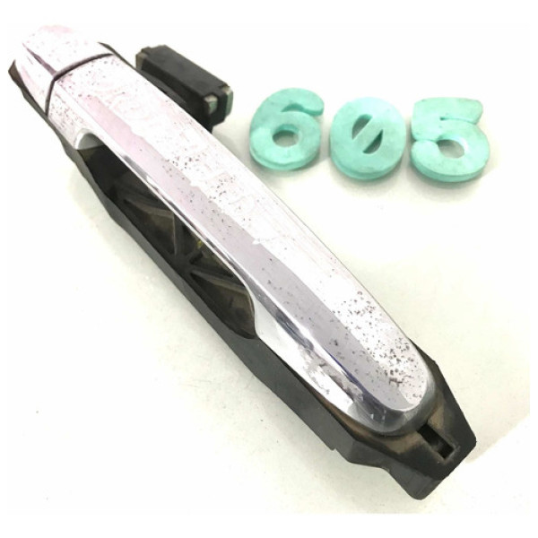 Maçaneta Externa Cromada Lado Direito Traseiro Corolla