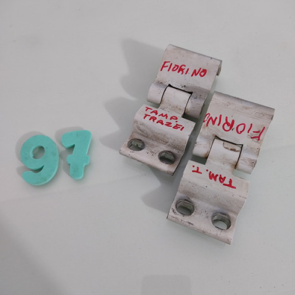 Par Dobradiça Porta Traseira Fiat Fiorino 2014 