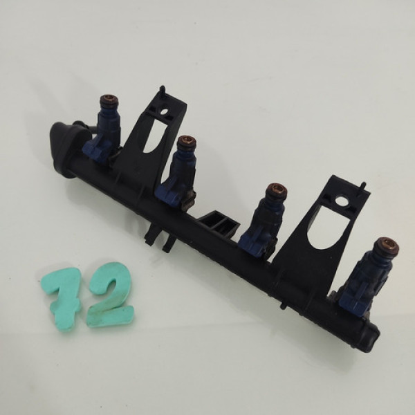 Flauta Com Bicos Injeção Renault Sandero 1.0 2013 