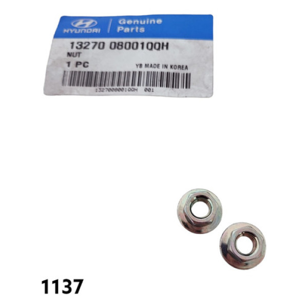 Par De Porcas  Coluna De Direção Hyundai Elantra 1327008001