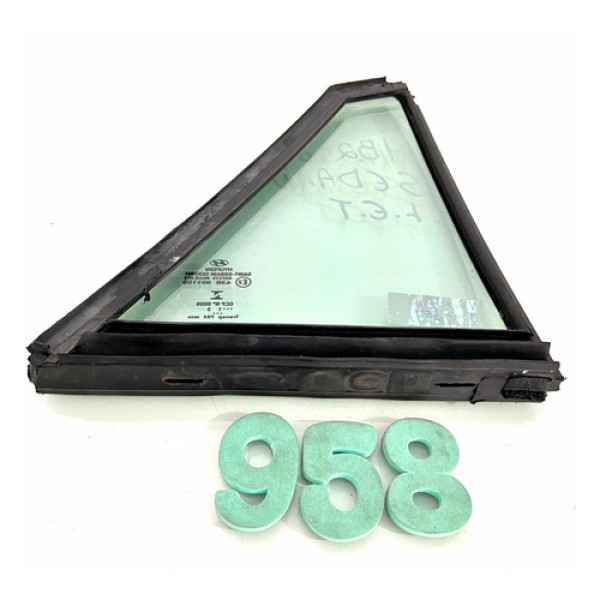 Vidro Fixo Traseiro Esquerdo Hyundai Hb20 Sedan - Cx 958