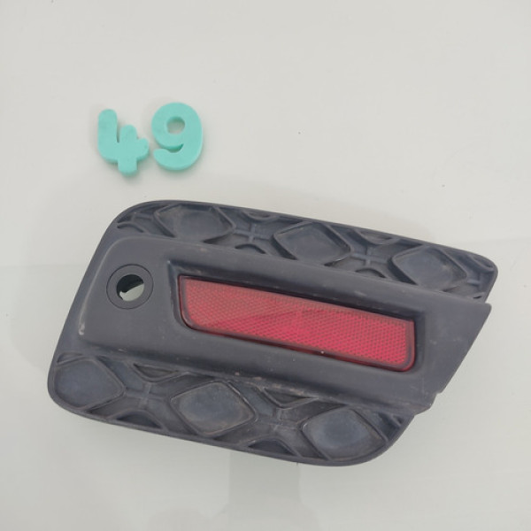 Moldura Refletor Esquerdo Parachoque Renault Sandero