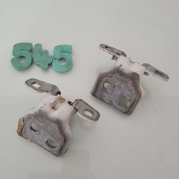 Par Dobradiça Porta Renault Sandero 2012 Cx 545