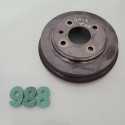 Disco De Freio Traseiro Gm Onix Prisma Cx 988