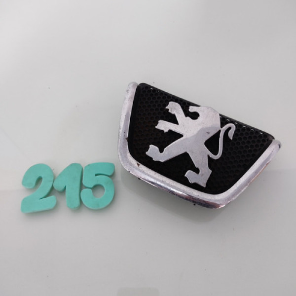 Emblema Grade Dianteira Peugeot 206