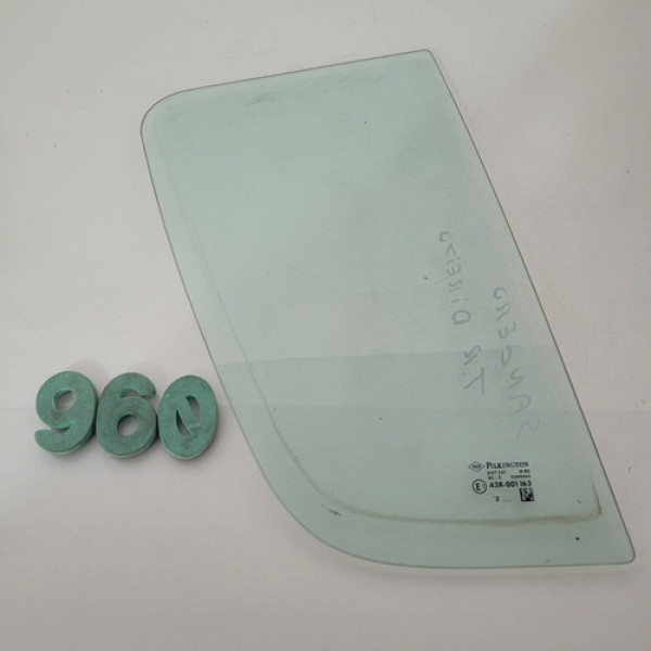 Vidro Fixo Traseiro Direito Renault Sandero 2010 Cx 960