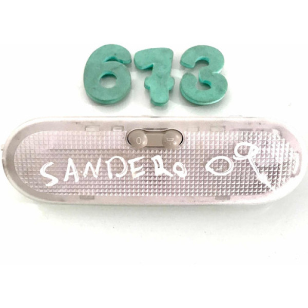 Luz De Teto Cortesia Renault Sandero 2009 Original