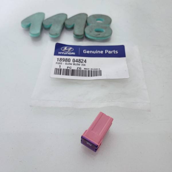 Fusível 30a Hyundai Cod 1898004824 Cx 1118
