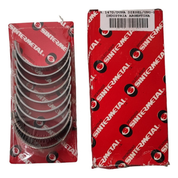 Jogo Bronzina Mancal Fiat Fiorino 1988 A 2004