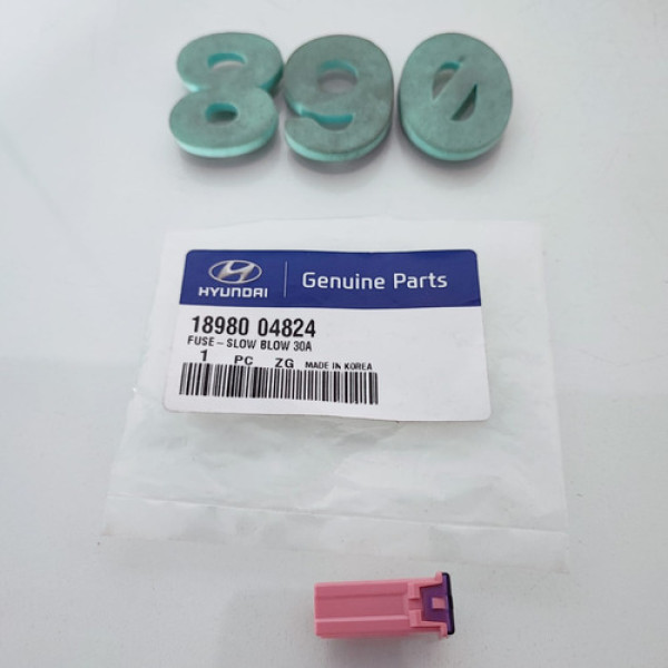 Fusível 30a Hyundai Cod 1898004824 Cx 890