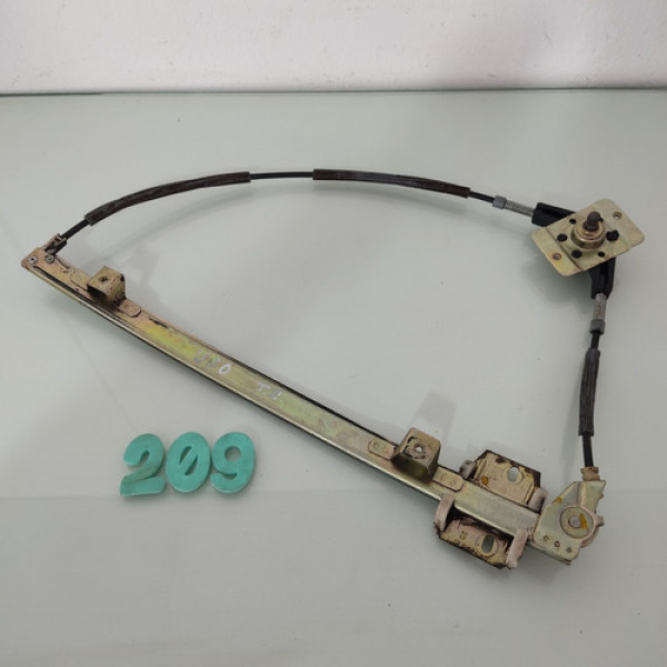 Máquina Vidro Manual Traseiro Esquerdo Fiat Uno Mille