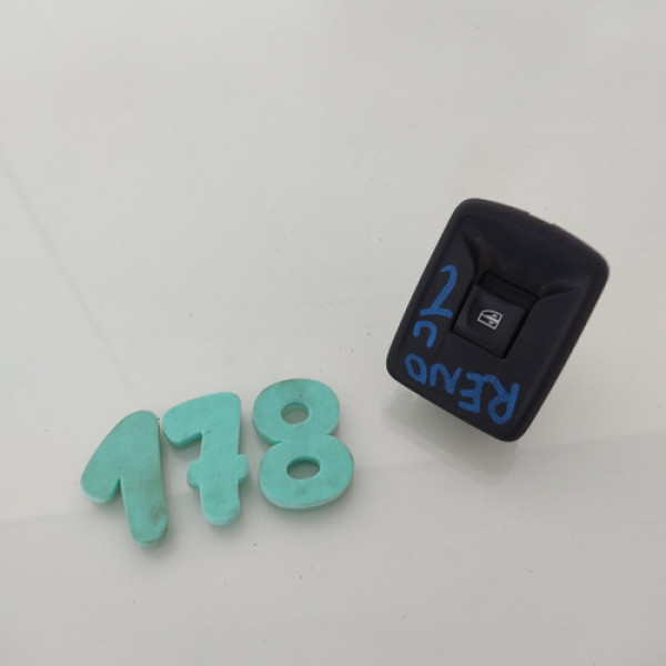 Botão Vidro Elétrico Dianteiro Direito Renault Sandero 