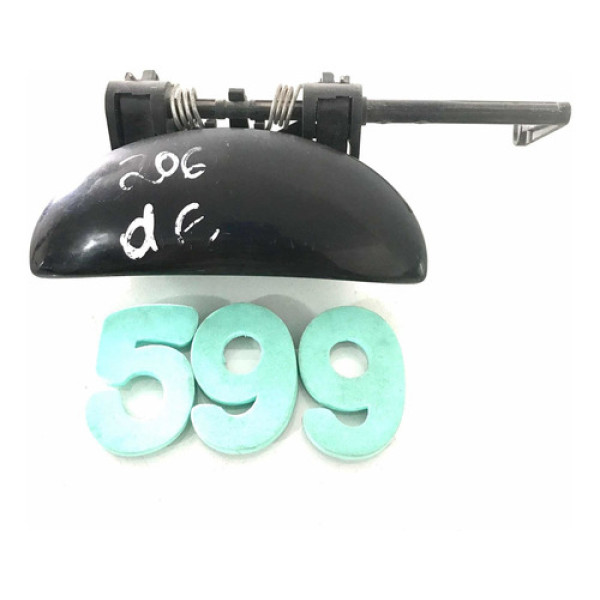 Maçaneta Externa Lado Esquerdo Dianteiro Peugeot 206/ 207