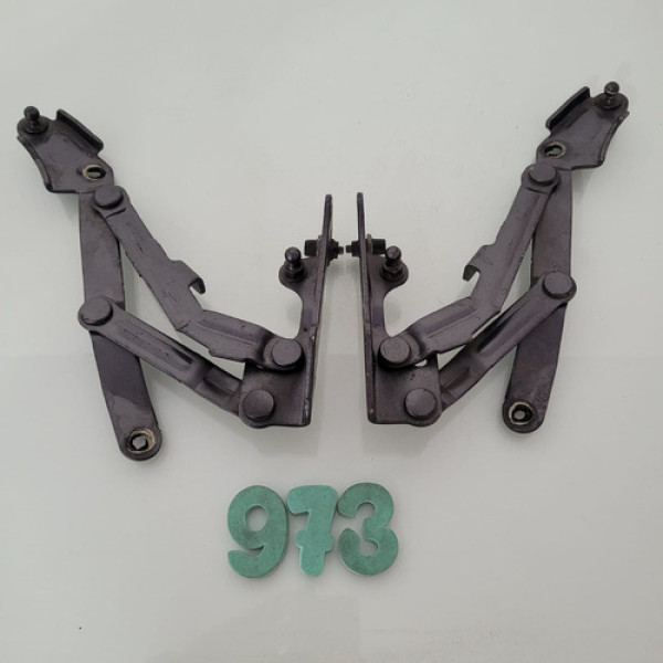 Par De Dobradiça Tampa Traseira Mitsubishi Lancer Cx 973