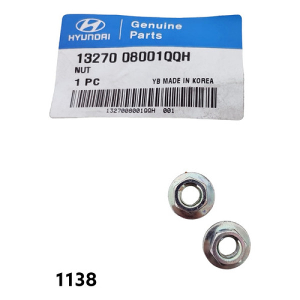 Par De Porcas Coluna De Direção Hyundai Elantra 1327008001