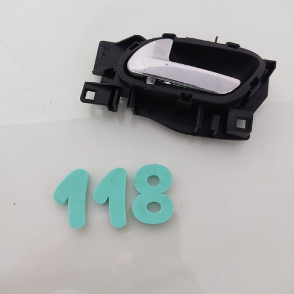 Maçaneta Interna Dianteira Esquerda Citroen C3 2015 